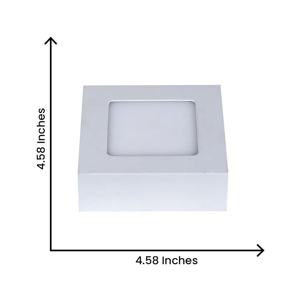 Square Surface Bright White 6W Penal Light