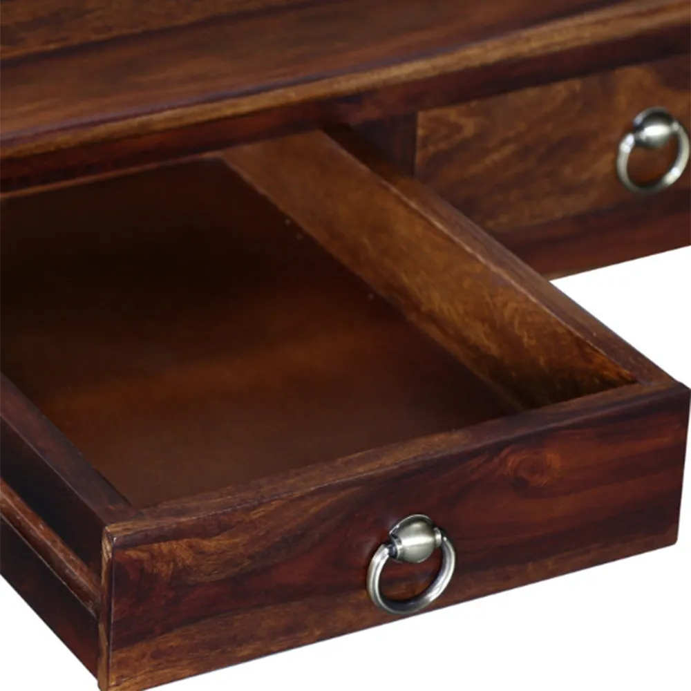 Standard Designer Minimalist Sheesham Wood Coffee Table