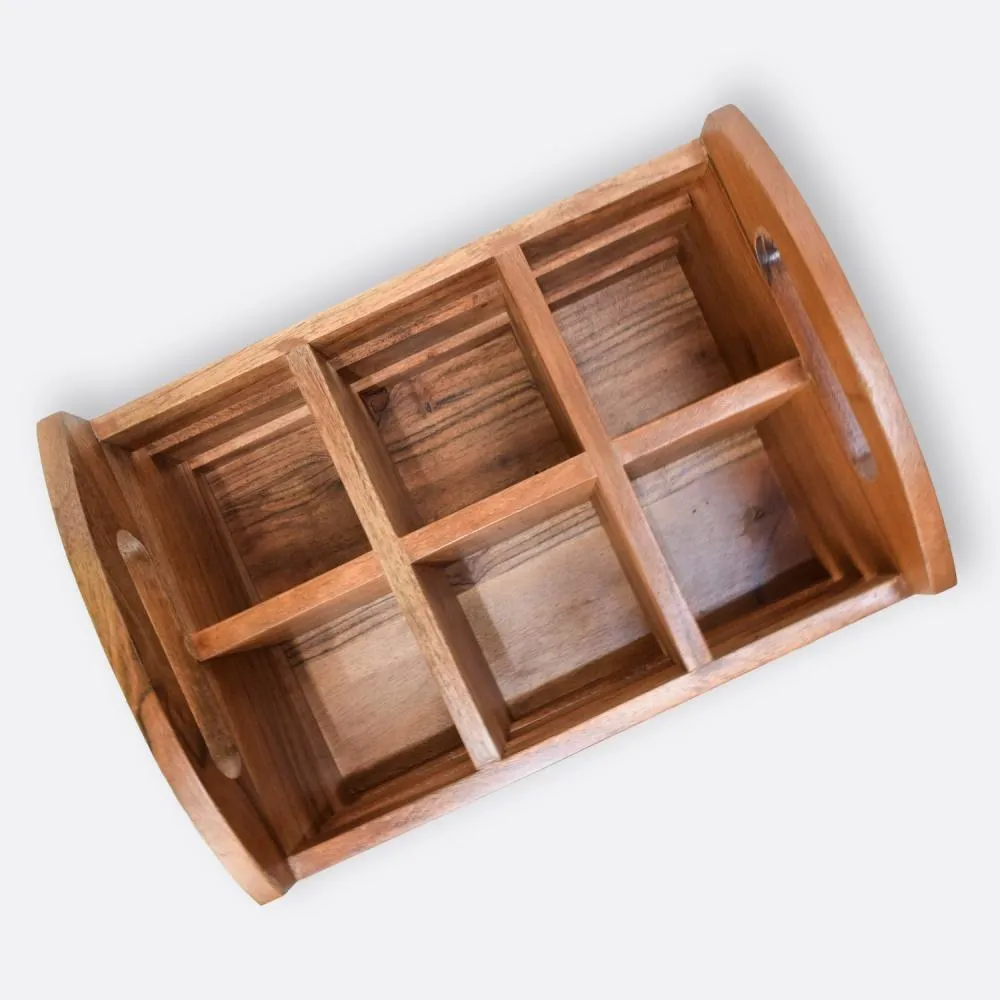 Standard Two In One Wooden Organizer