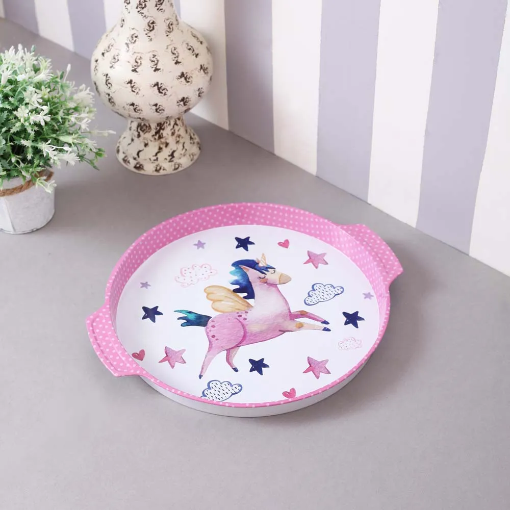 Stars & Unicorn Magical Printed Metal Tin Tray
