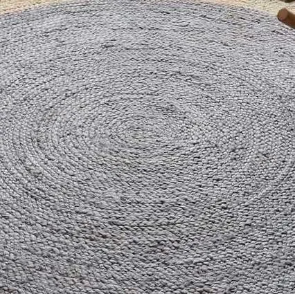 Statement Tassled Round Jute Rug XS (2*2ft)