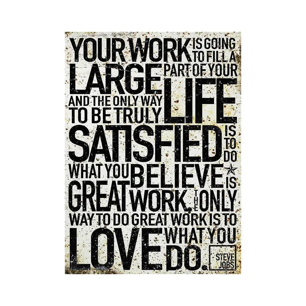 Steve-Job  Quot Wall Poster Regular Size Poster 9" X 12"