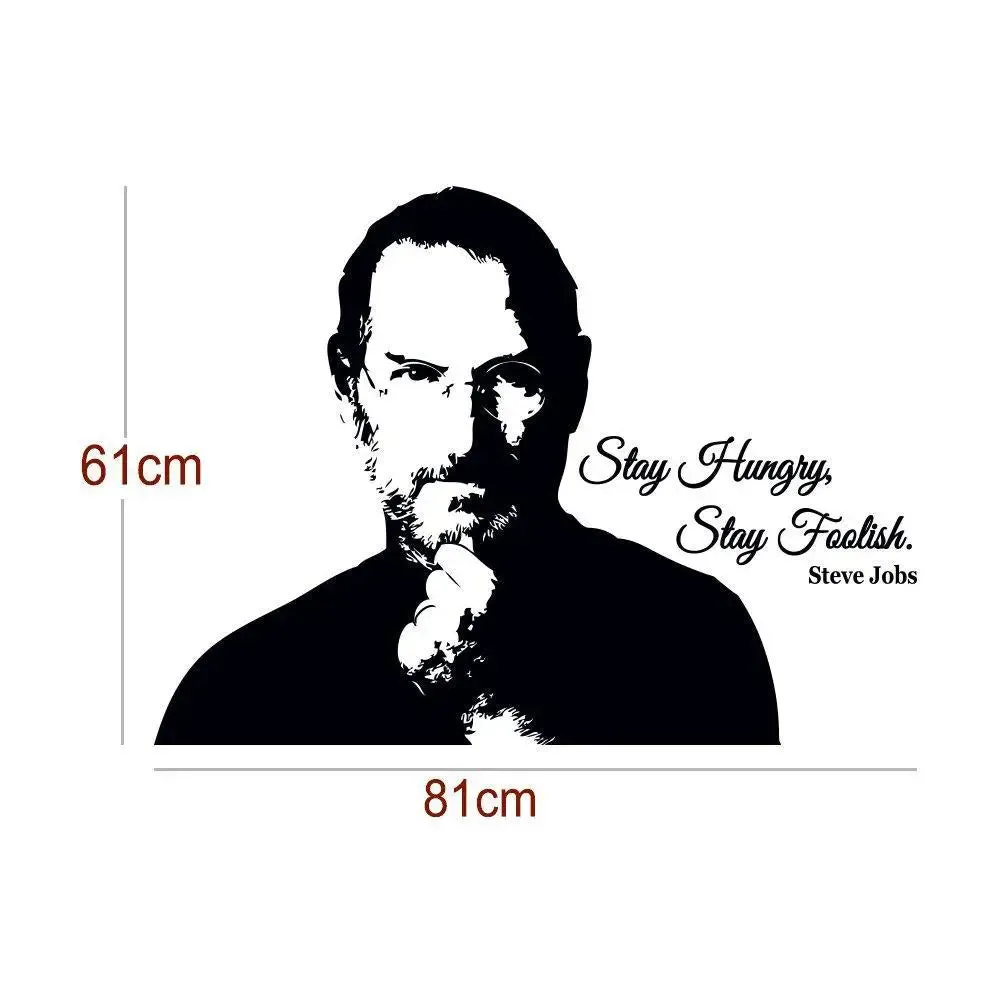 Steve Jobs Quote Wall Sticker & Wall Decal