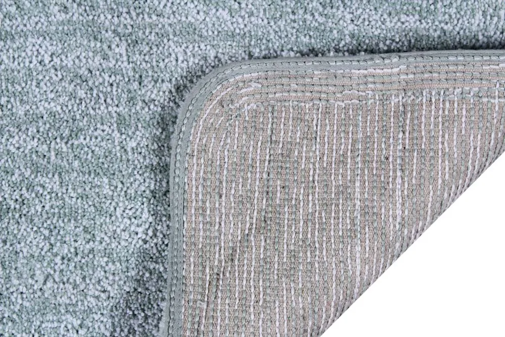 Striped Pattern High Absorbent Green Bathmat