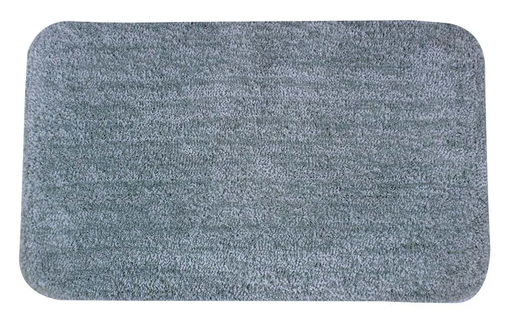 Striped Pattern High Absorbent Green Bathmat