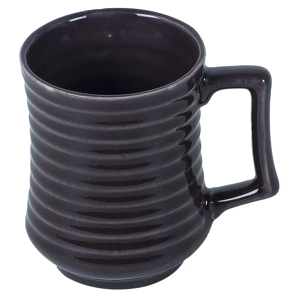 Strking Black & Green Glossy Tea Cups Set Of 4 Tea Cups Set