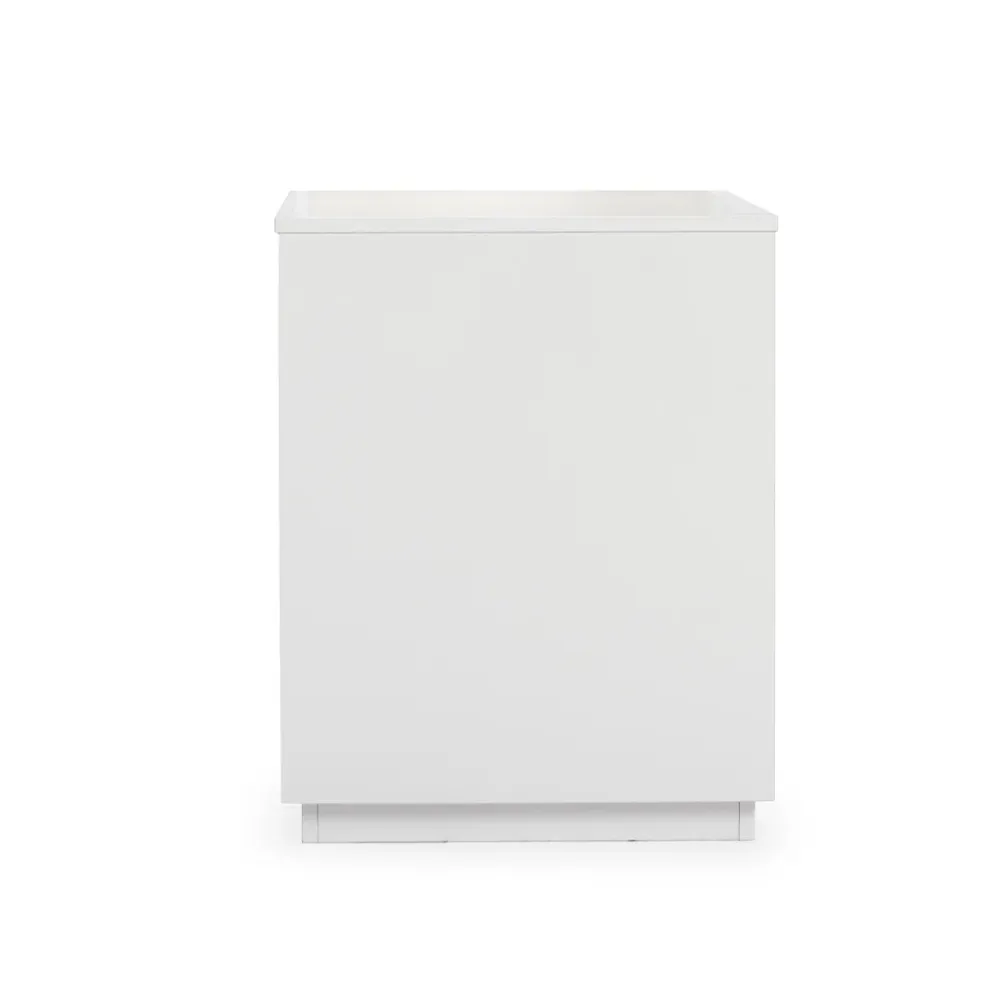 WallMantra Study Desk in Frosty White Finish