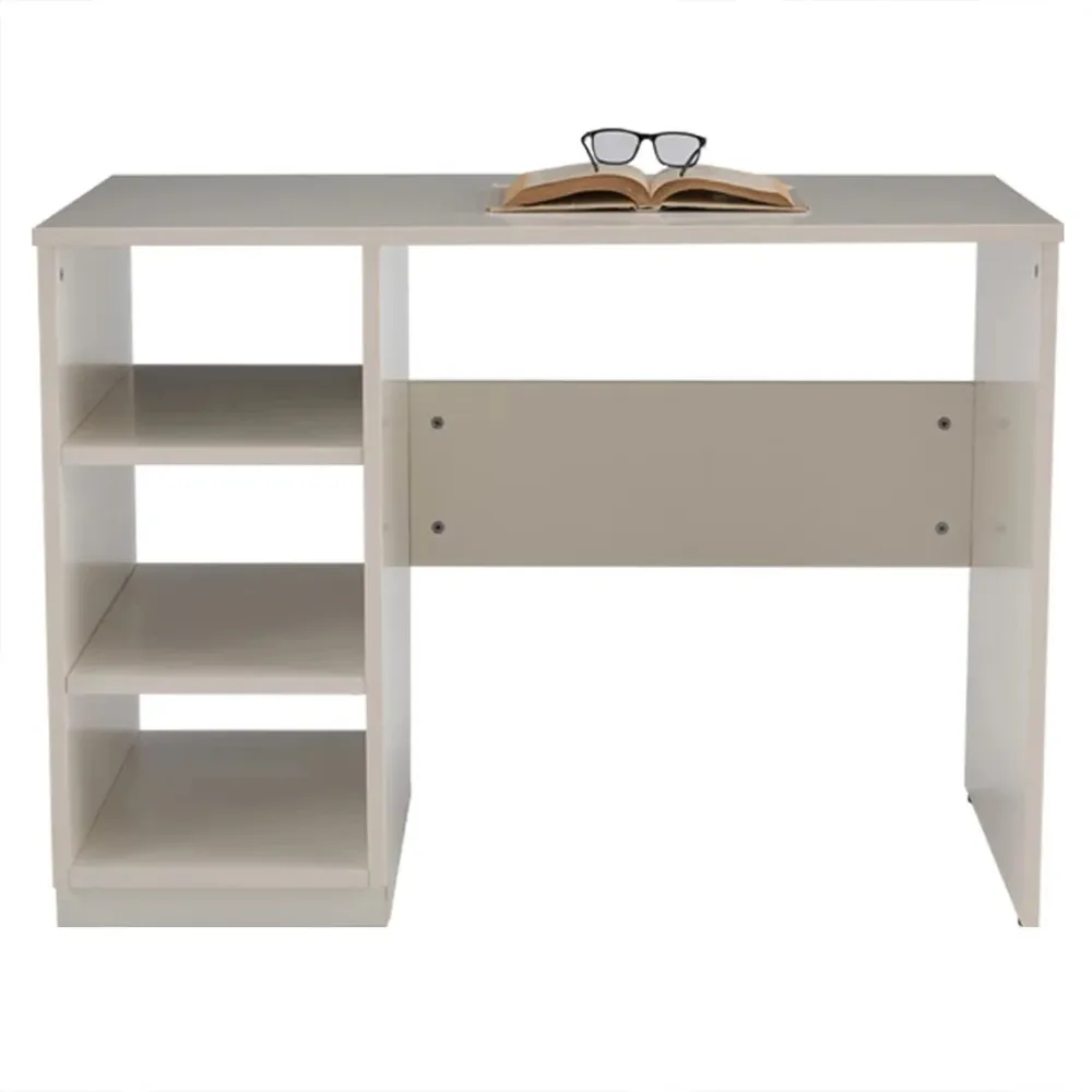 WallMantra Study Desk in Frosty White Finish