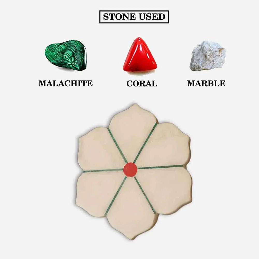 Stunning High-Quality Marble Coaster Set