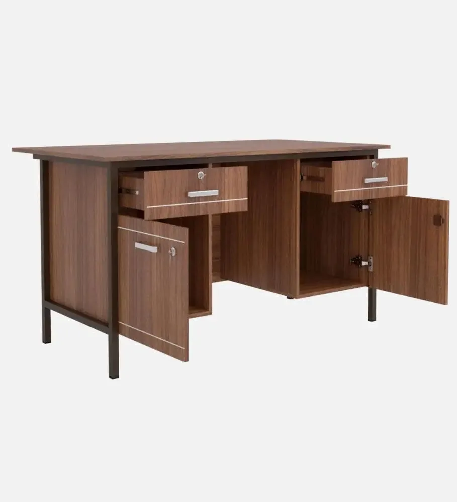 Sturdy Matte Finish Wood Office Tables for Home