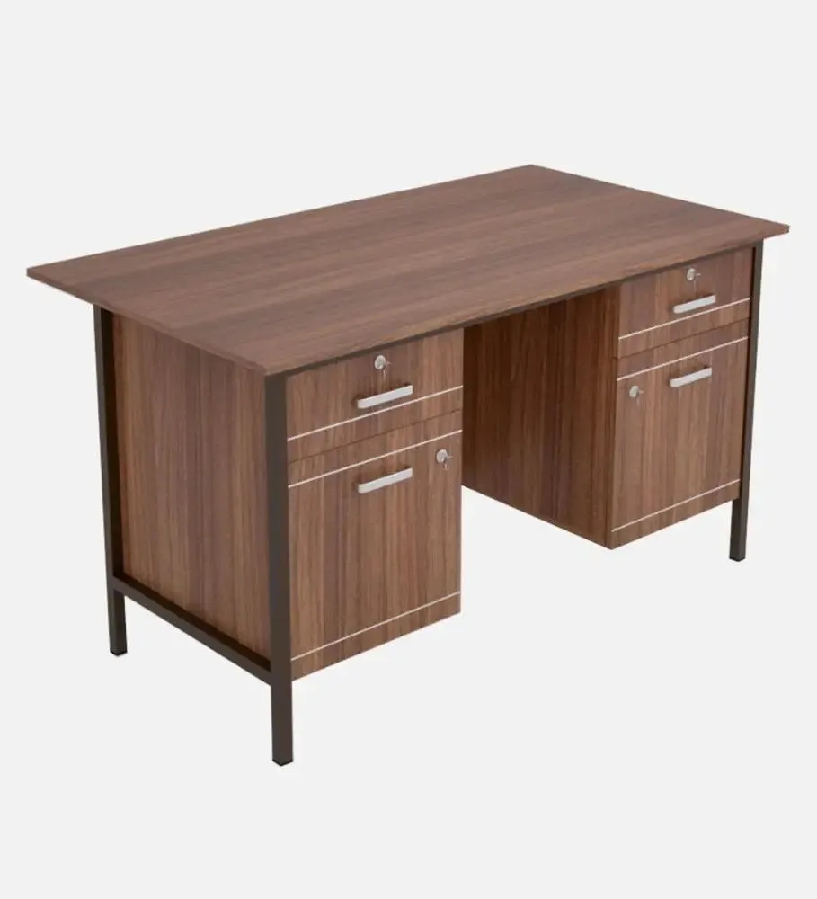 Sturdy Matte Finish Wood Office Tables for Home