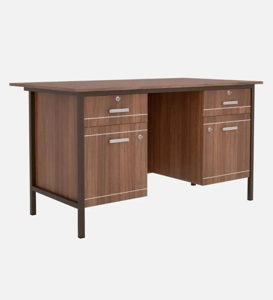 Sturdy Matte Finish Wood Office Tables for Home