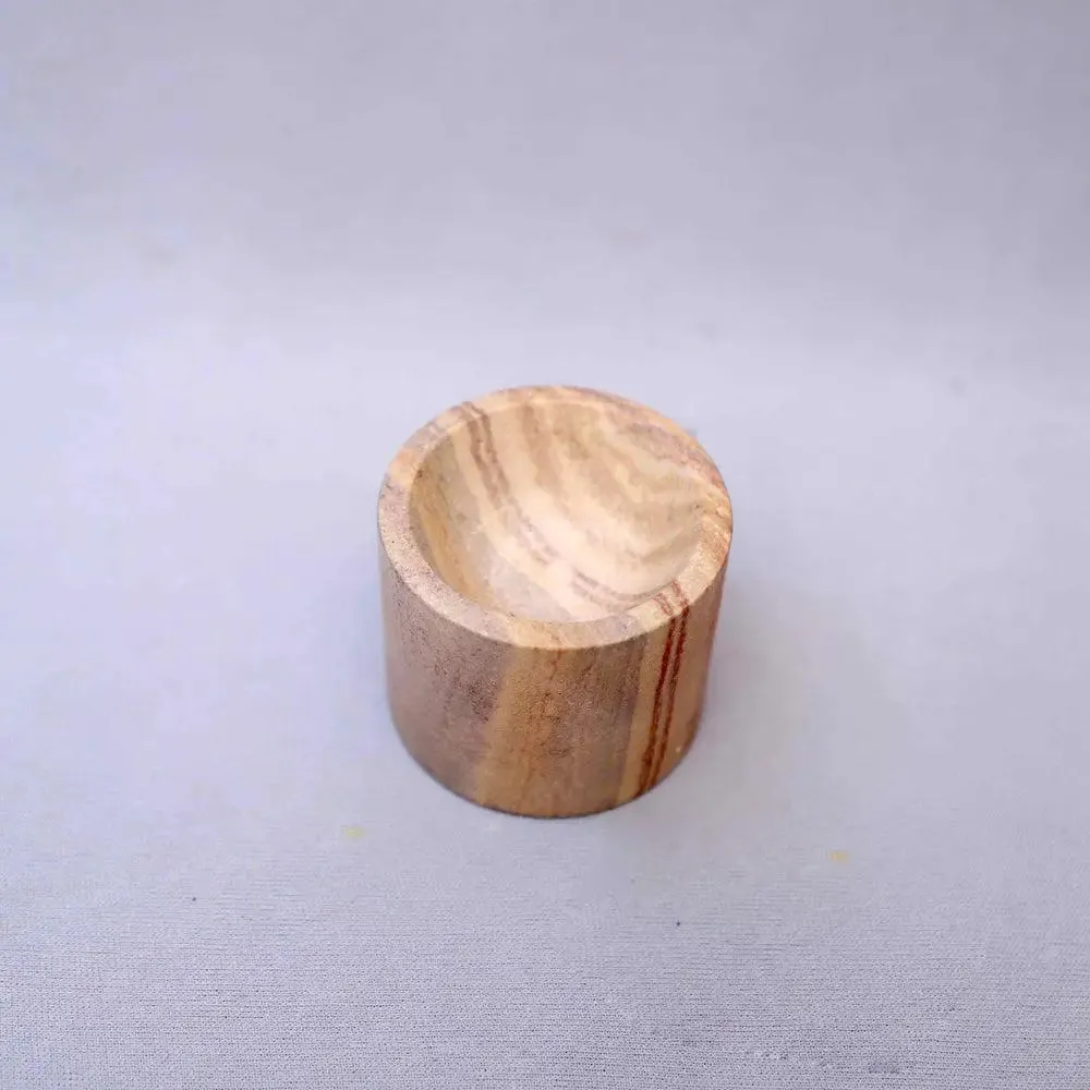 Stylish Marble Soapstone Incense Stick Holder (Small)