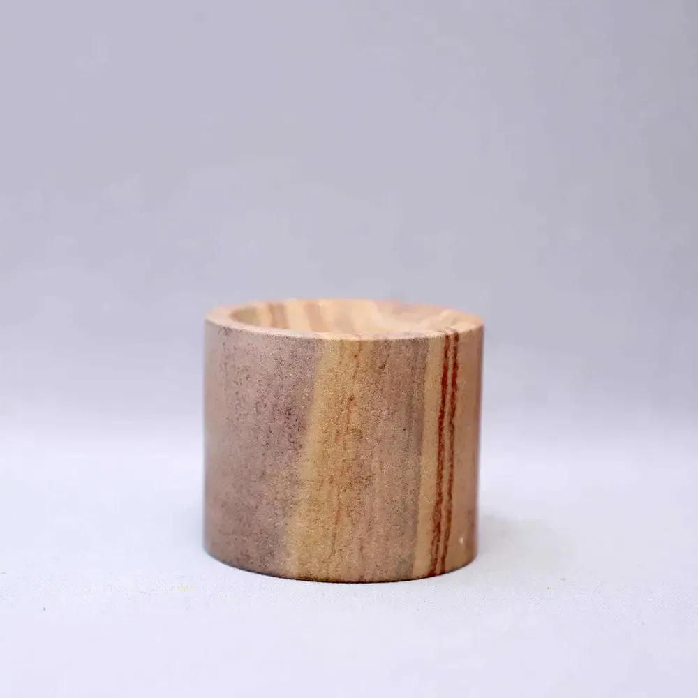 Stylish Marble Soapstone Incense Stick Holder (Small)