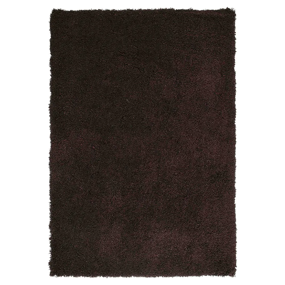 Subtle Brown Solid Soft Feel Anti-Skid 100% Cotton Carpet 2X5