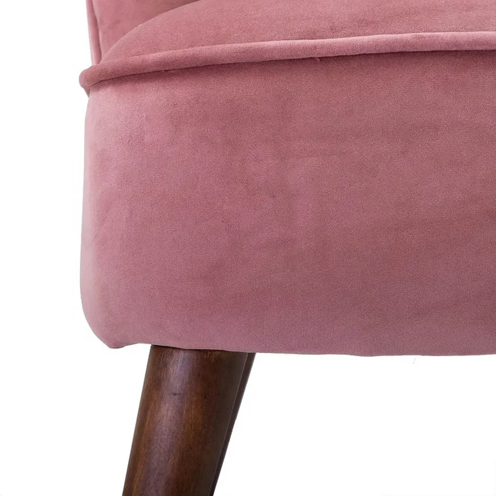 Super Cushiony Thick Pink Lounge Chair Single Piece