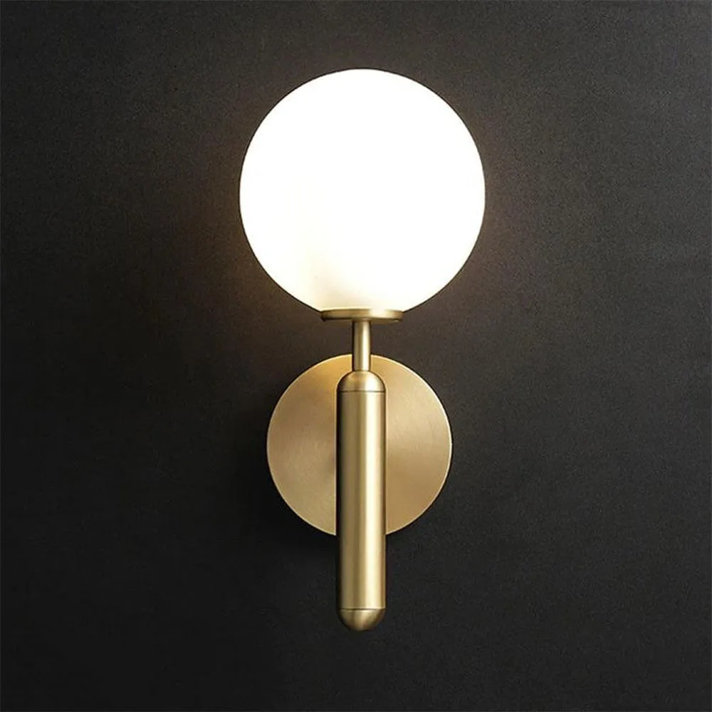 Super Minimal Standing Round Wall Sconce