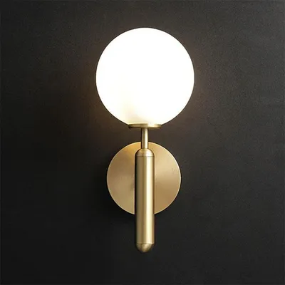 Super Minimal Standing Round Wall Sconce