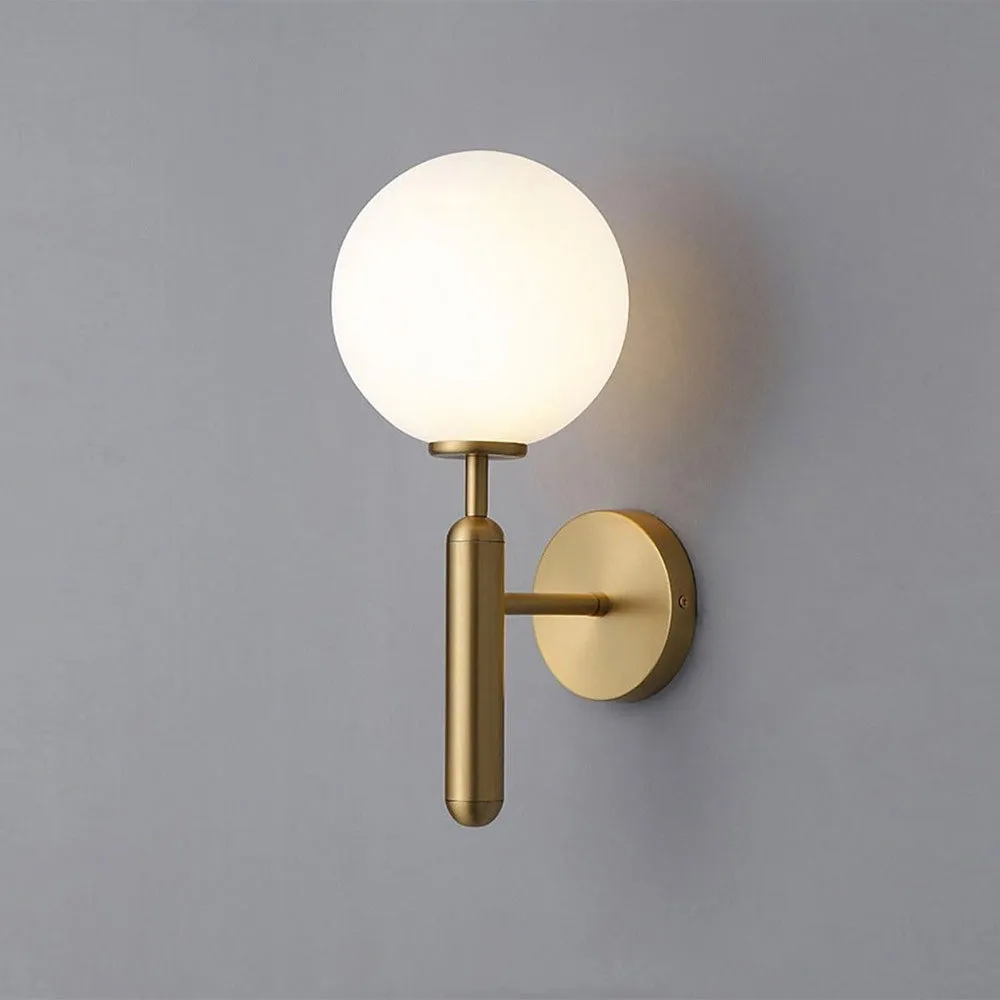 Super Minimal Standing Round Wall Sconce