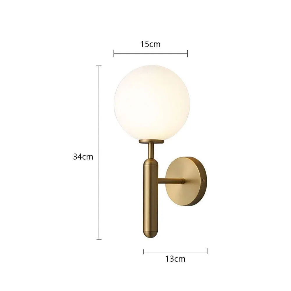 Super Minimal Standing Round Wall Sconce