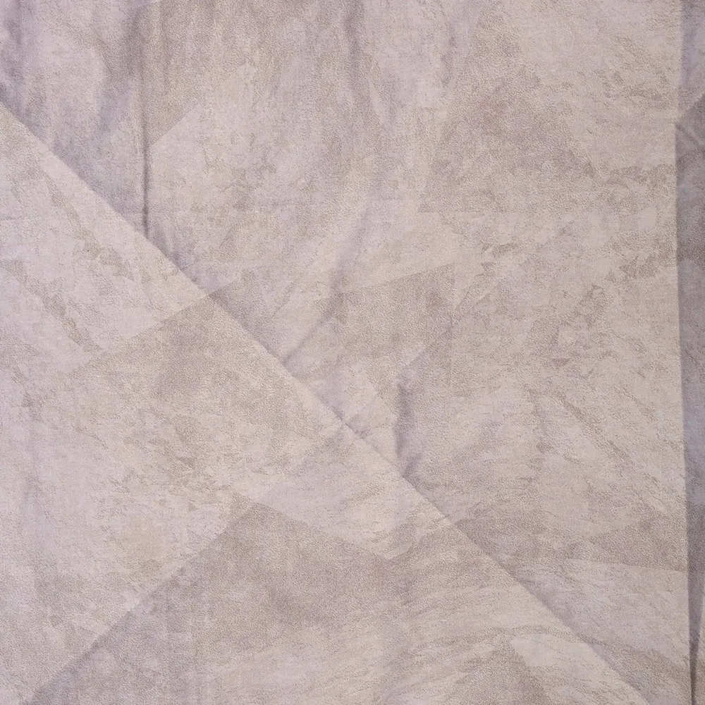 Swayam Abstract Design 150 GSM Pure Cotton Double Size AC Comforter , Brown