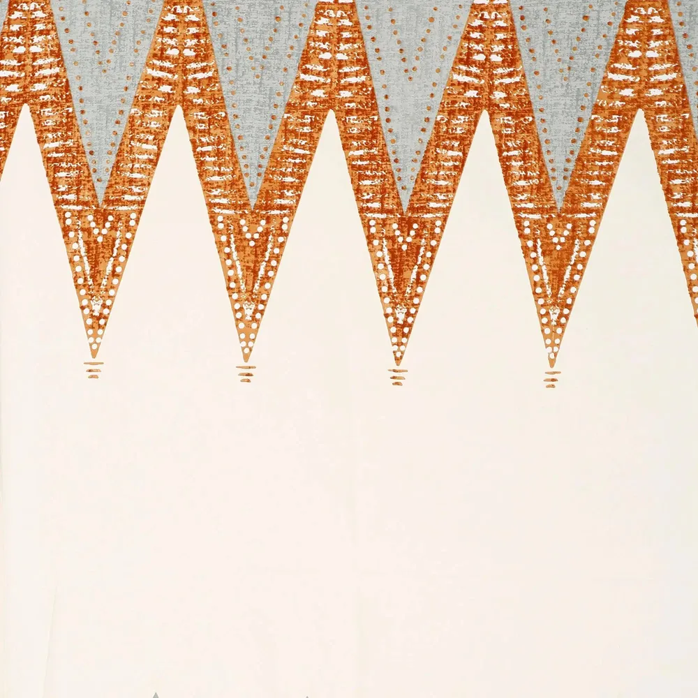 Swayam Aztec Beige & Grey Blended Cotton Double Bed Comforter