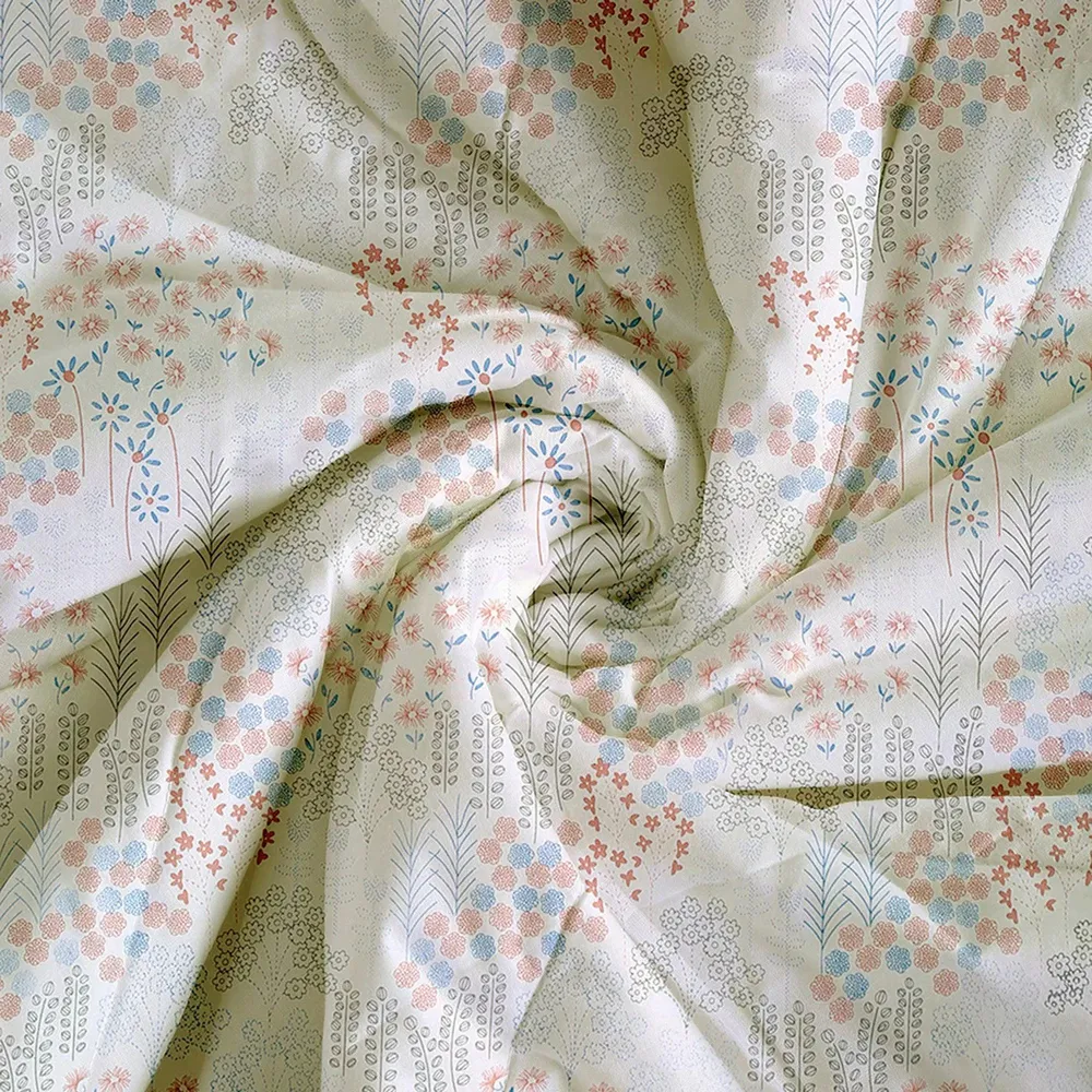 Swayam Dense Floral Print Blended Cotton Heavy Double Bed Comforter