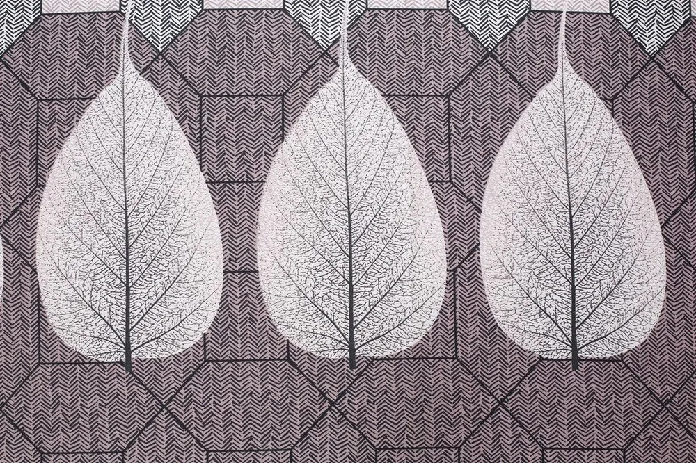 Swayam Dove Geometric Print Zinnia Double Bedsheet with 2 pillow covers Double Bedsheet (90 x 108 Inches)