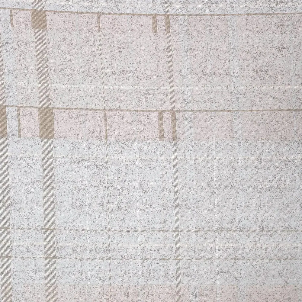 Swayam Geometric Design 350 GSM Pure Cotton Double Winter Quilt , Grey
