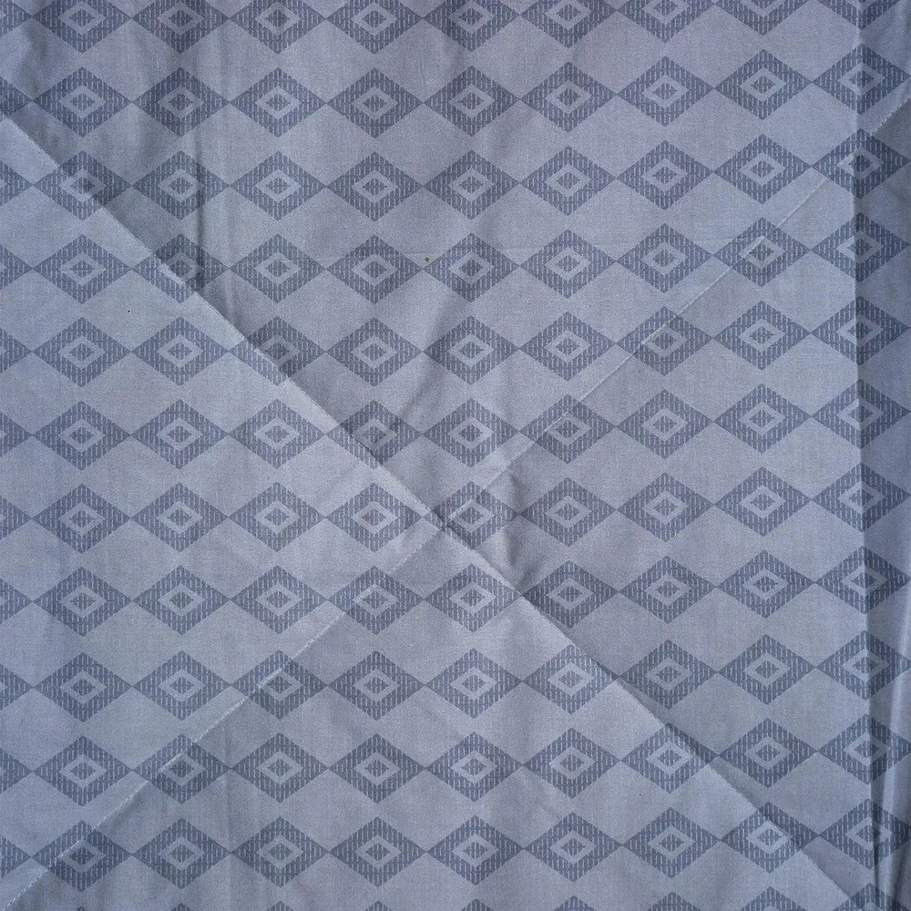 Swayam Grey  Traditional Art Pure Cotton Double Bed Comforter