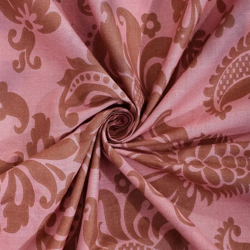 Swayam Lilac Ethnic Pattern Pure Cotton Double Bed Comforter