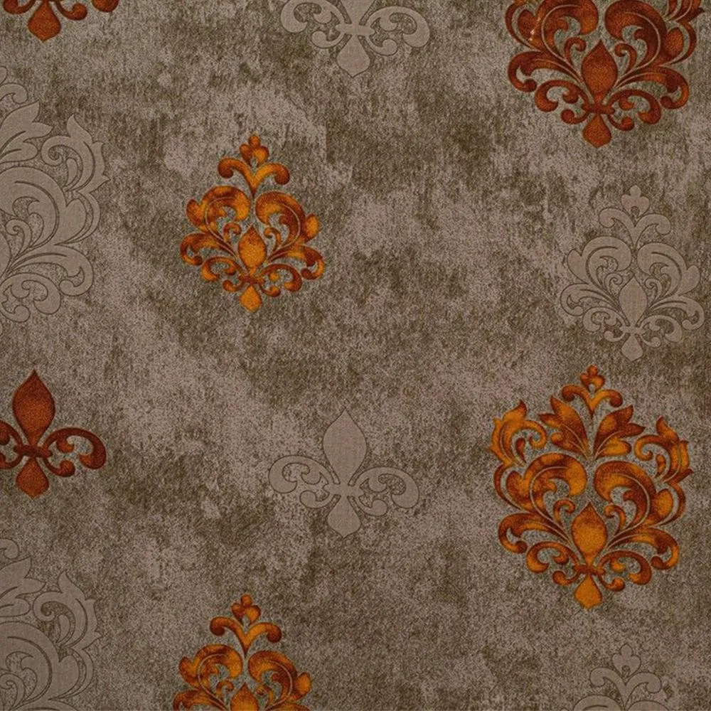 Swayam Medallion Color Print Zinnia Fitted Bed Sheet with 2 pillow covers