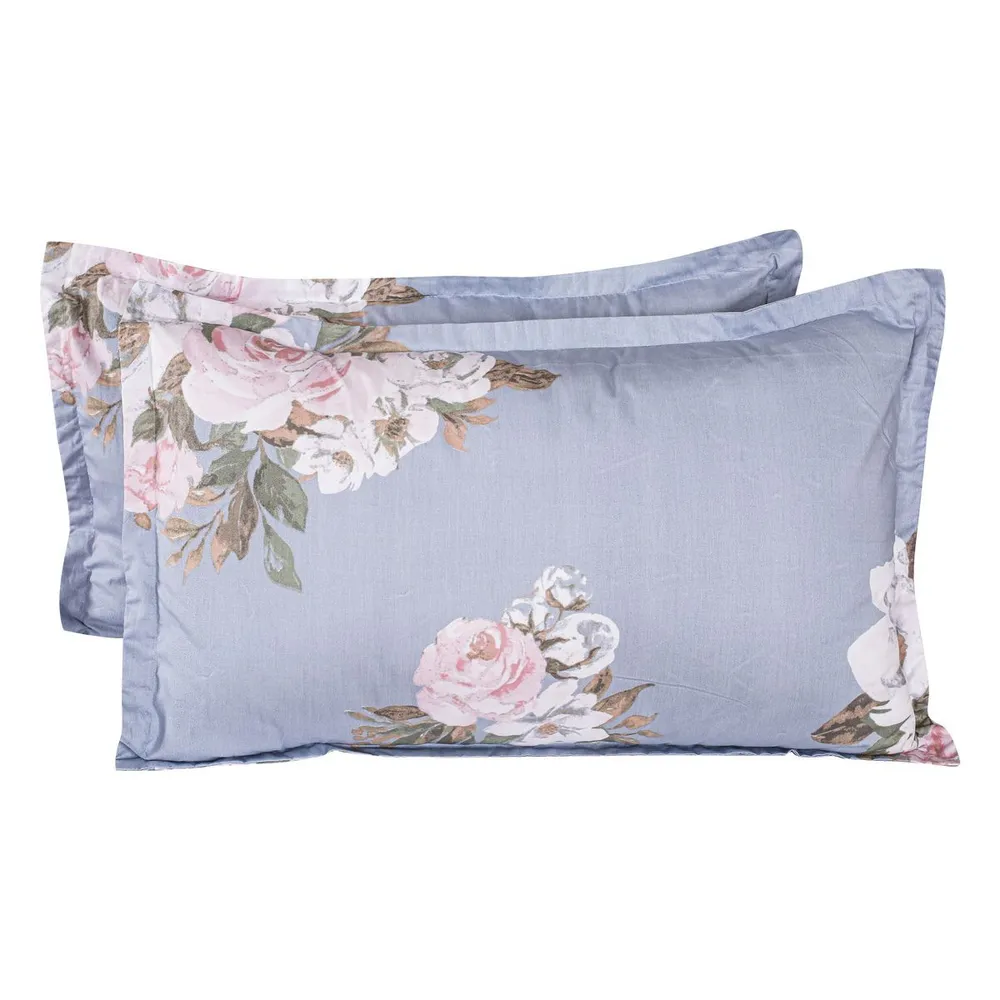 Swayam Pink Rose coin color Veda Extra Large Double Bedsheet with 2 pillow covers