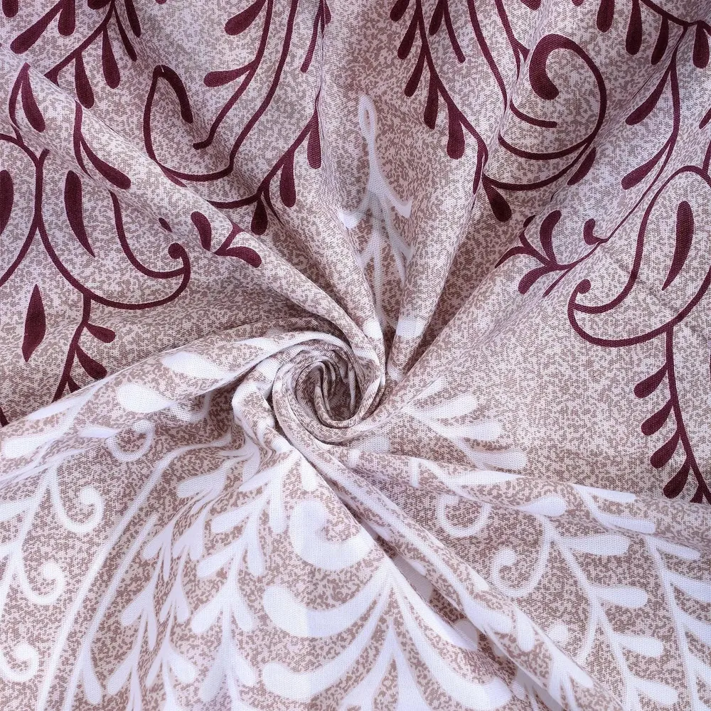 Swayam Pink Traditional Pattern Double Bed Winter Quilt