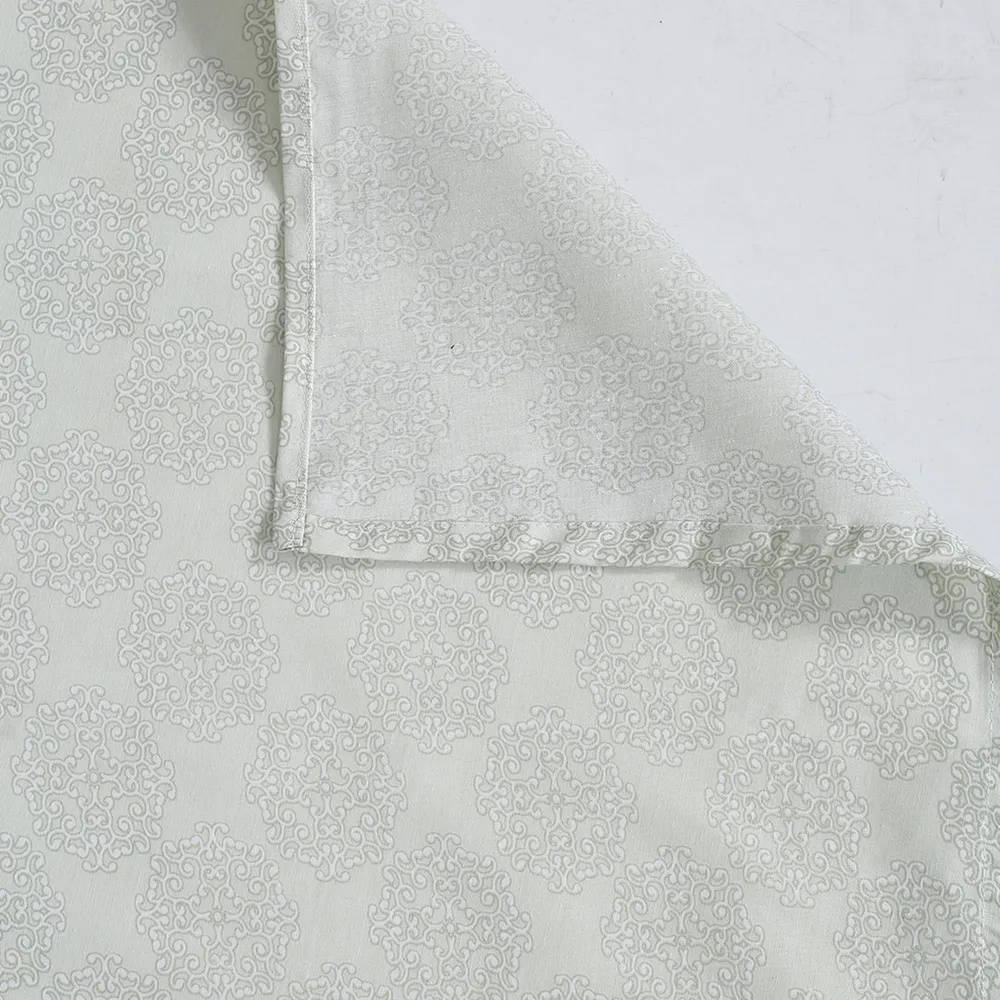 Swayam Sparkle Green Floral Double Bedsheet Double Bedsheet (90 x 100 Inches)