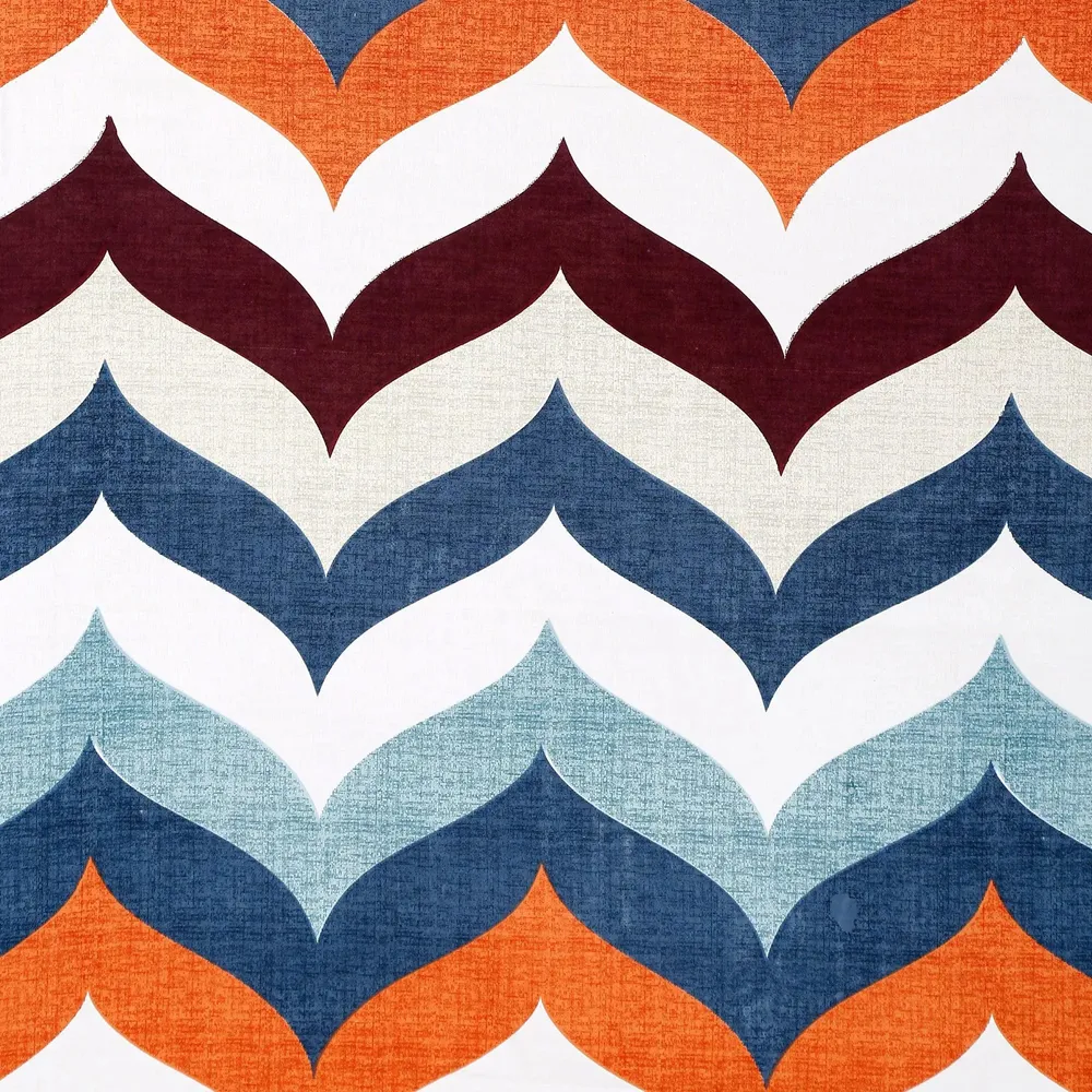 Swayam Swaying Layered Colors Blended Cotton Double Bed Comforter