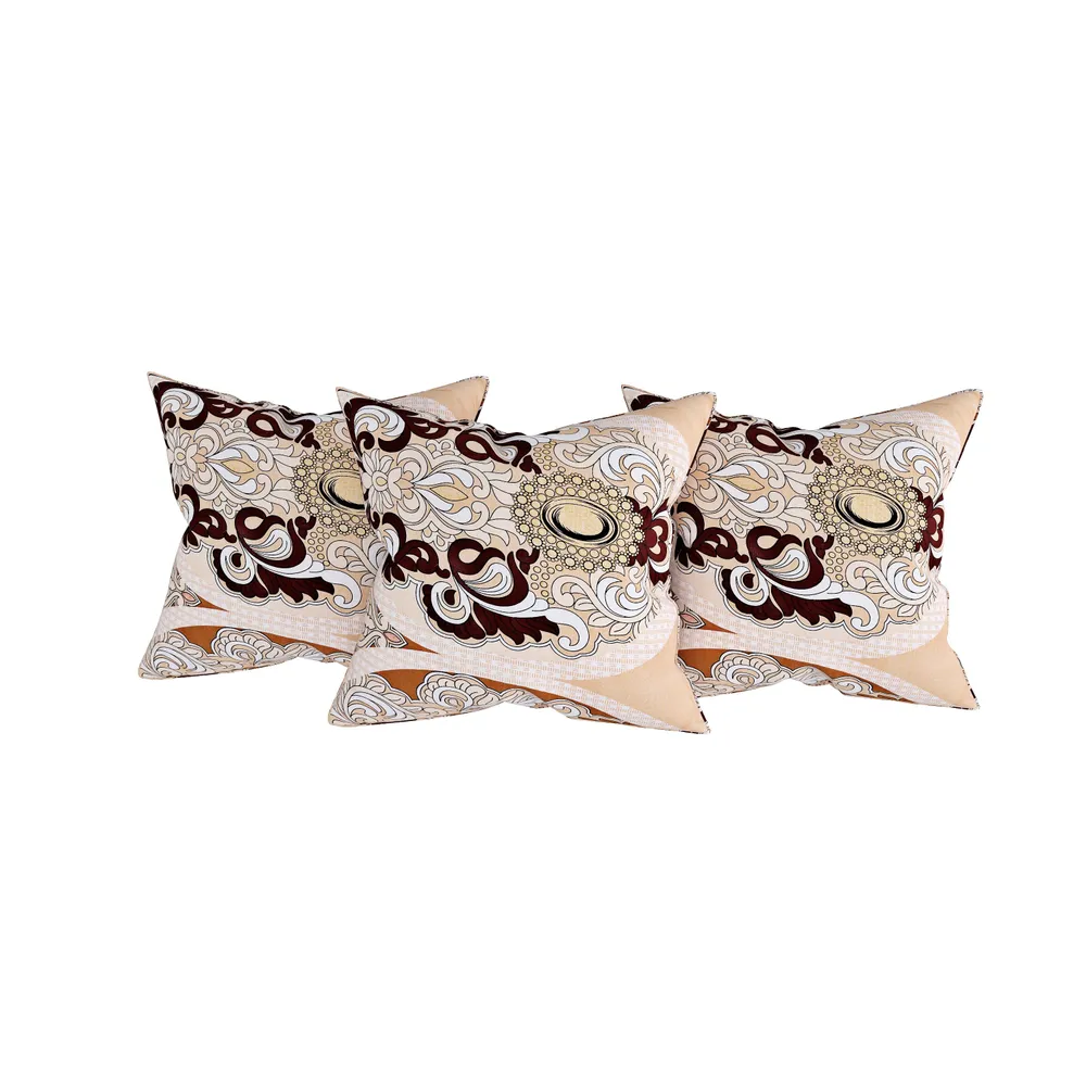 Swayam Veda 100% Pure Cotton Peach Ethnic Motif Diwan Set, Pack of 6