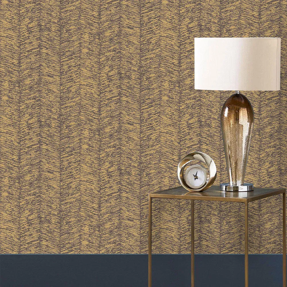 Sweet Chevron Premium Wallpaper Yellow