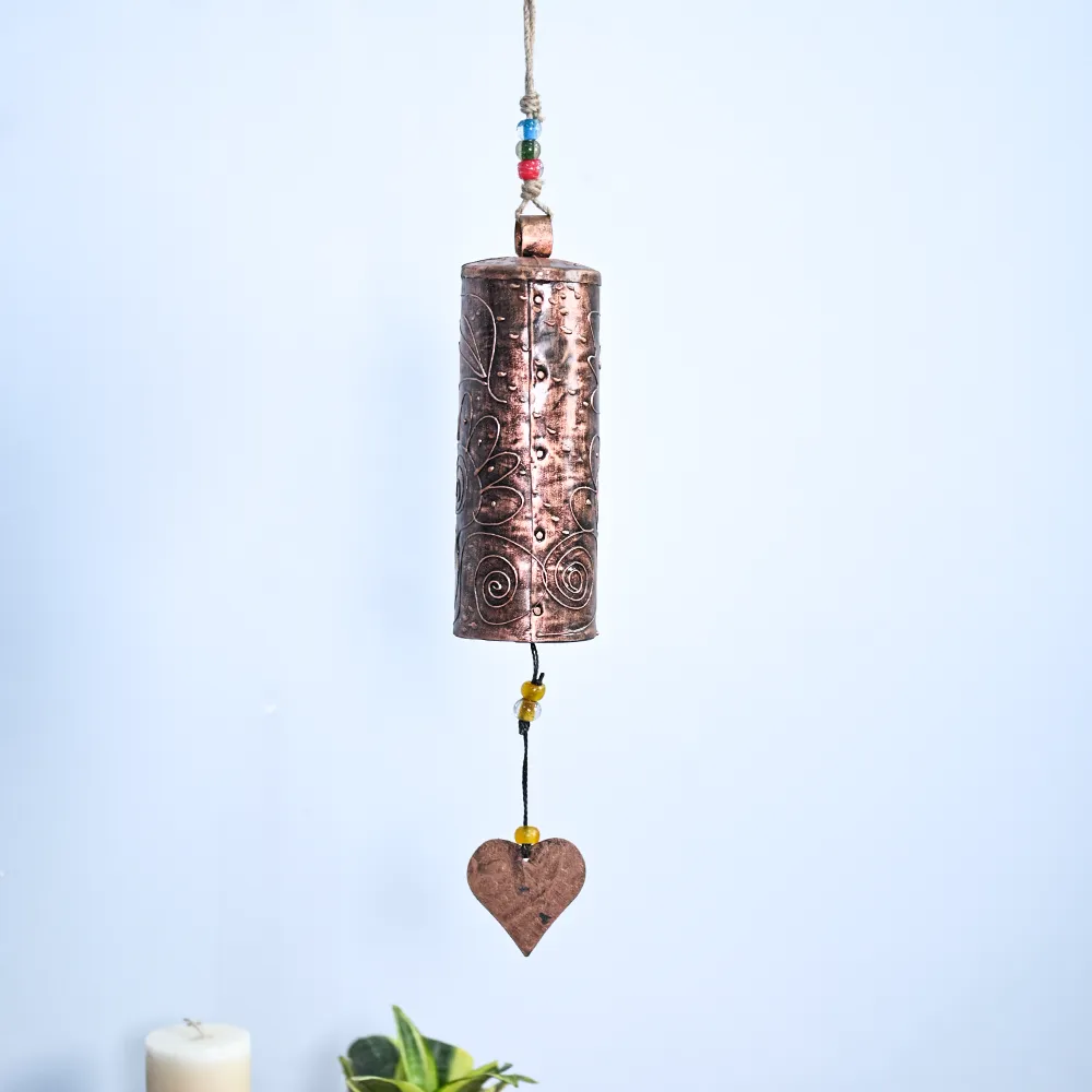 Sweet Ringing Sound Handcrafted Wind Chime and Door Wreath Bell