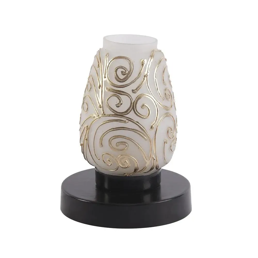 Swirl Multicolor Mosaic Table Lamp