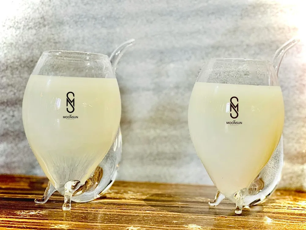 Tail Straw Sip Bubble Cocktail Glass Single Piece