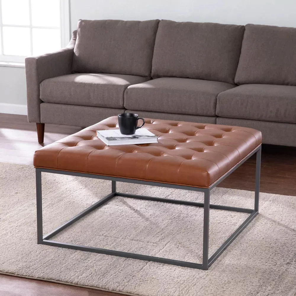 Tan Brown-Colored Coffee Table/ Center Table