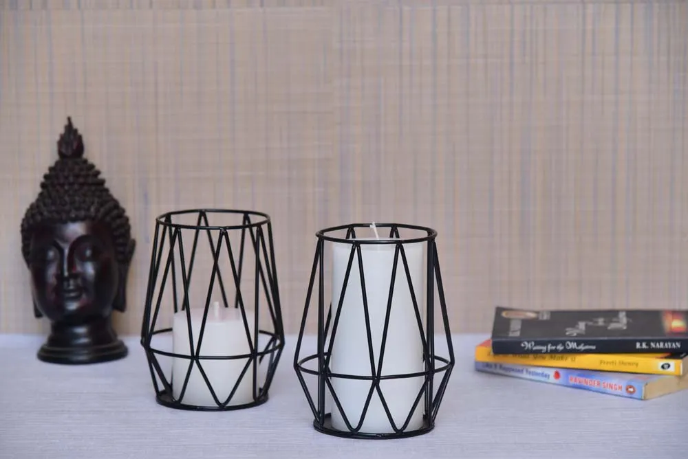 Tandem Spherical Shape Candle Holder