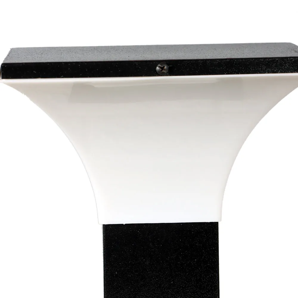 Tapered Standard PVC Glass Outdoor Gate Light Single Piece