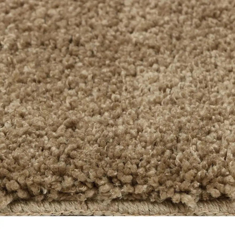 Taupe Microfibre Premium Plain Bathmat (40 x 60) cm