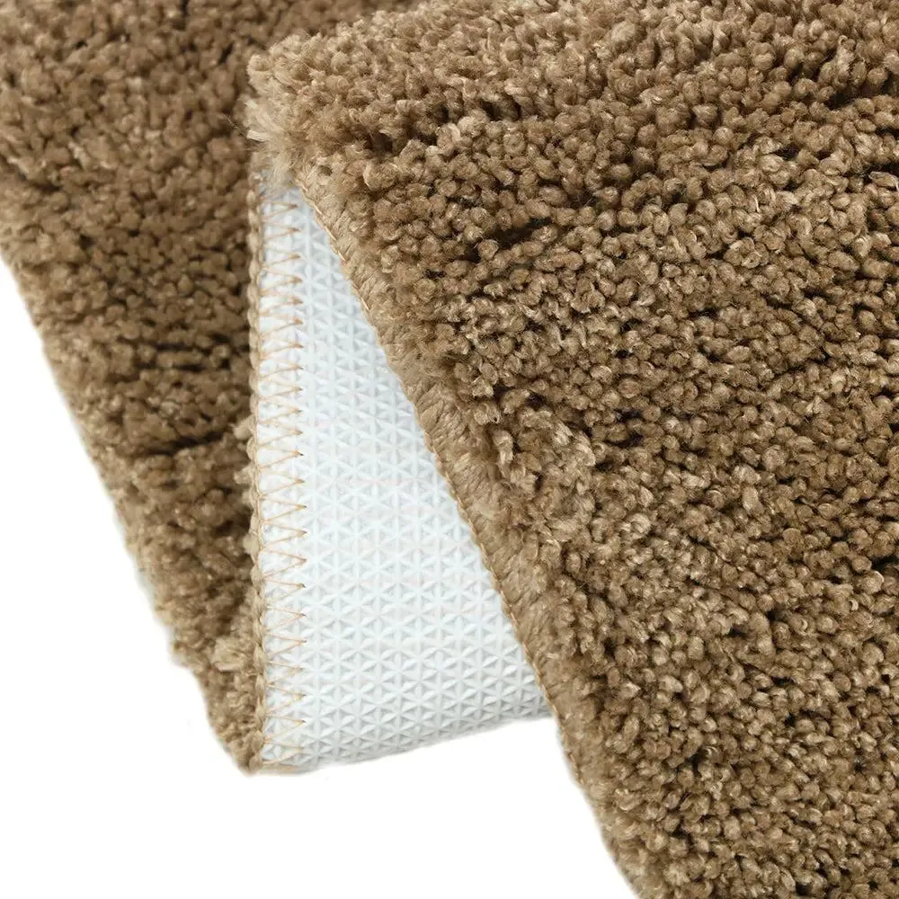 Taupe Microfibre Premium Plain Bathmat (40 x 60) cm