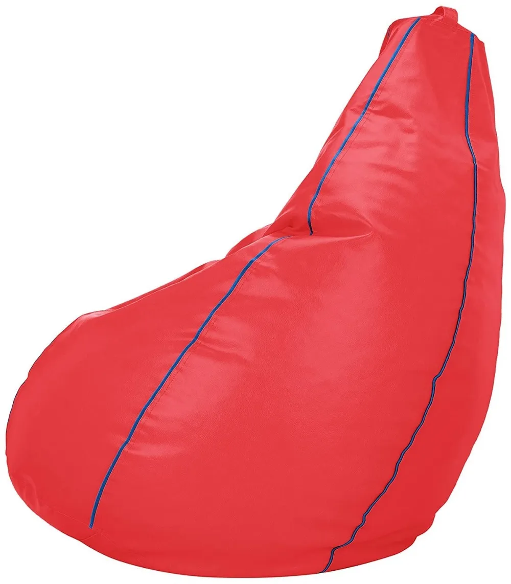 Tear Drop Designed Pink & Blue Bean Bag Cover  (L,XL,XXL,XXXL, Jumbo) Large - 34x21x21 cm