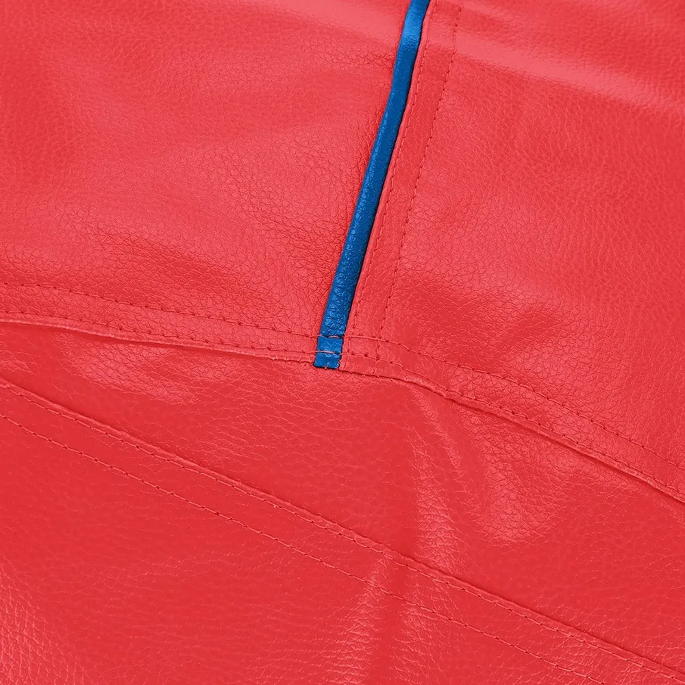 Tear Drop Designed Pink & Blue Bean Bag Cover  (L,XL,XXL,XXXL, Jumbo) Large - 34x21x21 cm