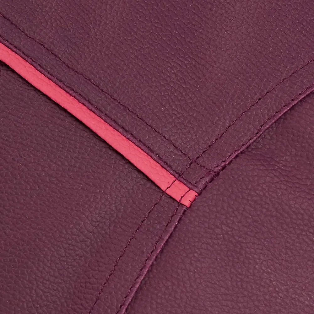 Tear Drop Designed Rich Pink Bean Bag Cover  (L,XL,XXL,XXXL, Jumbo) Large - 34x21x21 cm