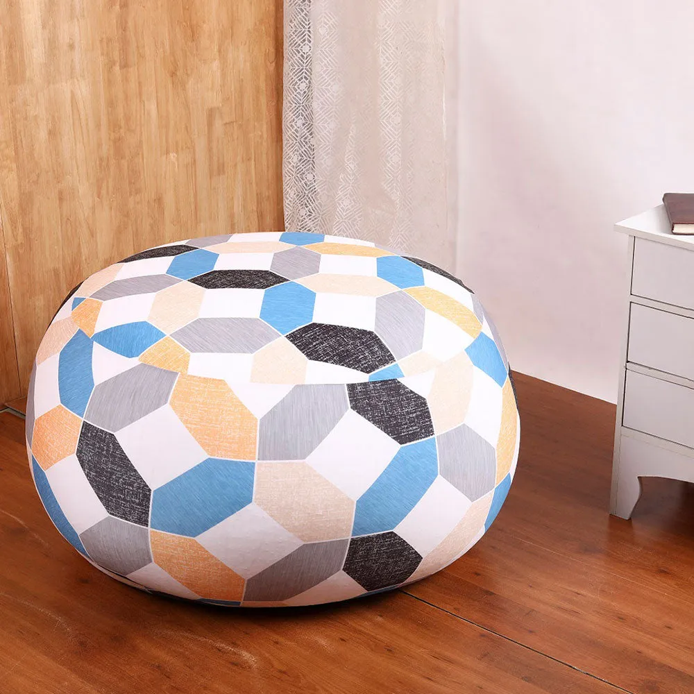 Tessalation Pattern Multicolor Bean Bag (Beans Not Included) XL